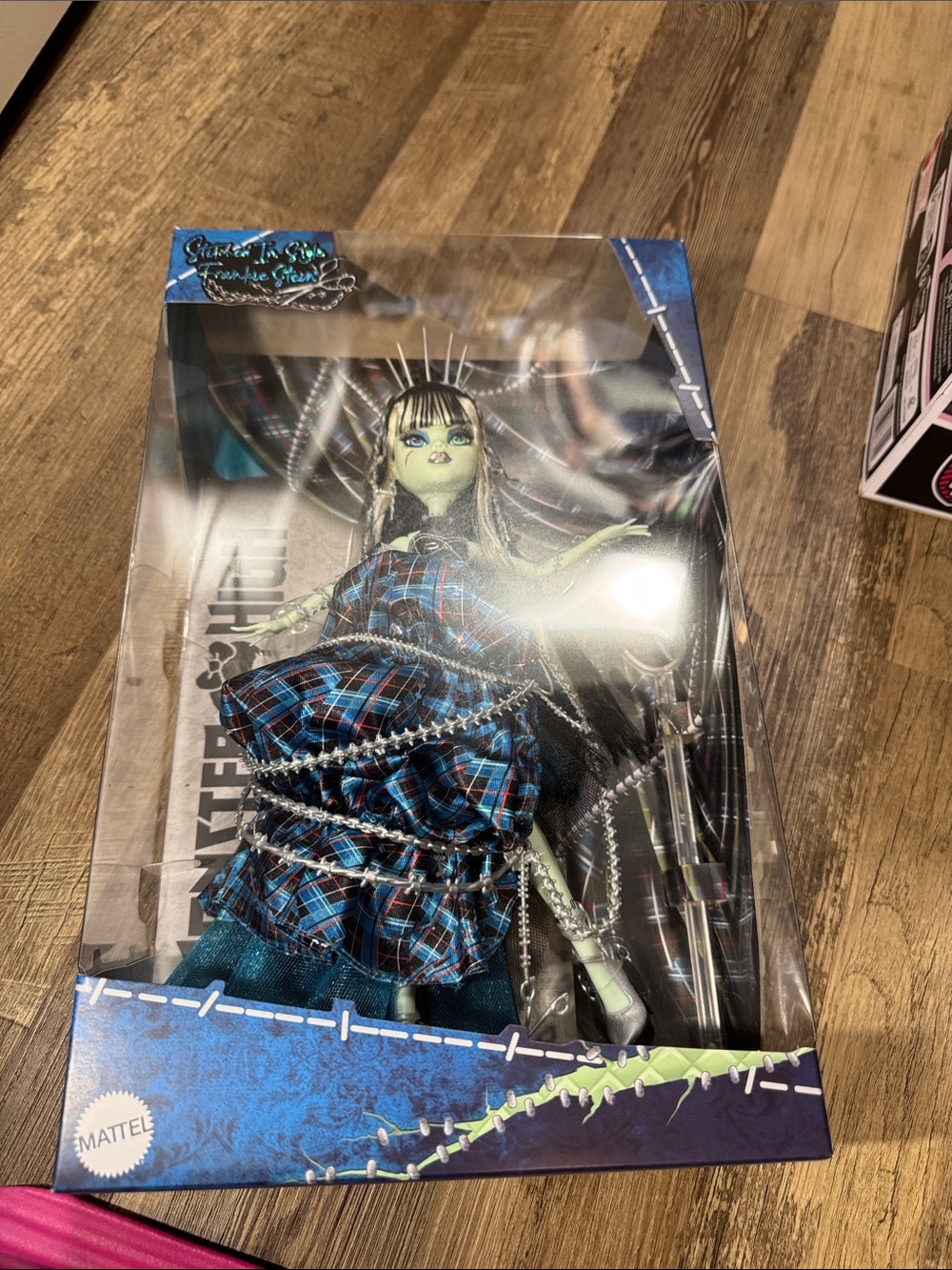 Mattel Monster High Frankie Stein Blue Plaid Costume Doll